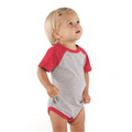 Rabbit Skins - Fine Jersey Infant Three quarter Sleeve Baseball Bodysuit